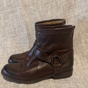 Frye Phillip Harness Ankle boots